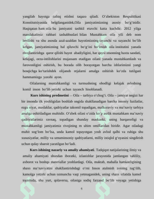 Tarbiyaviy ishlarda  oila va mahallaning o‘rni 6