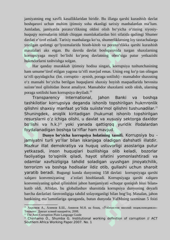 Korrupsiyaga qarshi kurashning jahon tajribasi 8