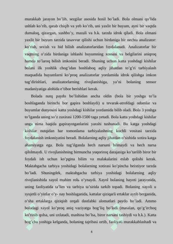 Axloqiy tarbiya berish vazifalari, vositalari 6