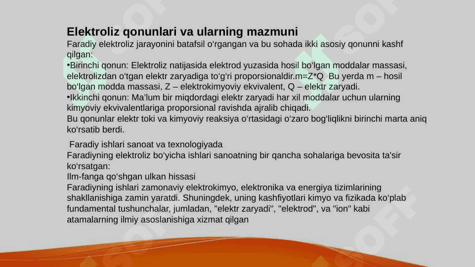 Elektrokimyo (FARADIY ishlari) » BERSELIUSNING dualistik nazariyasi 4