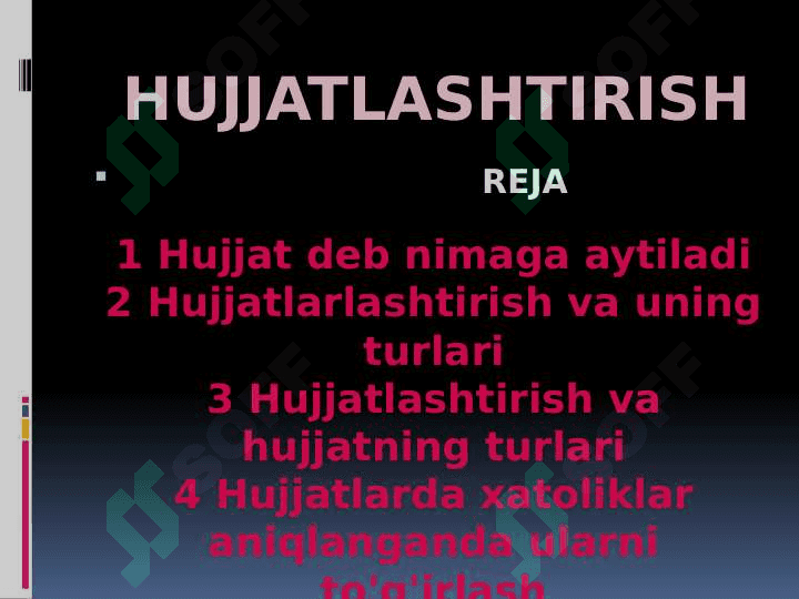 Hujjatlashtirish 2