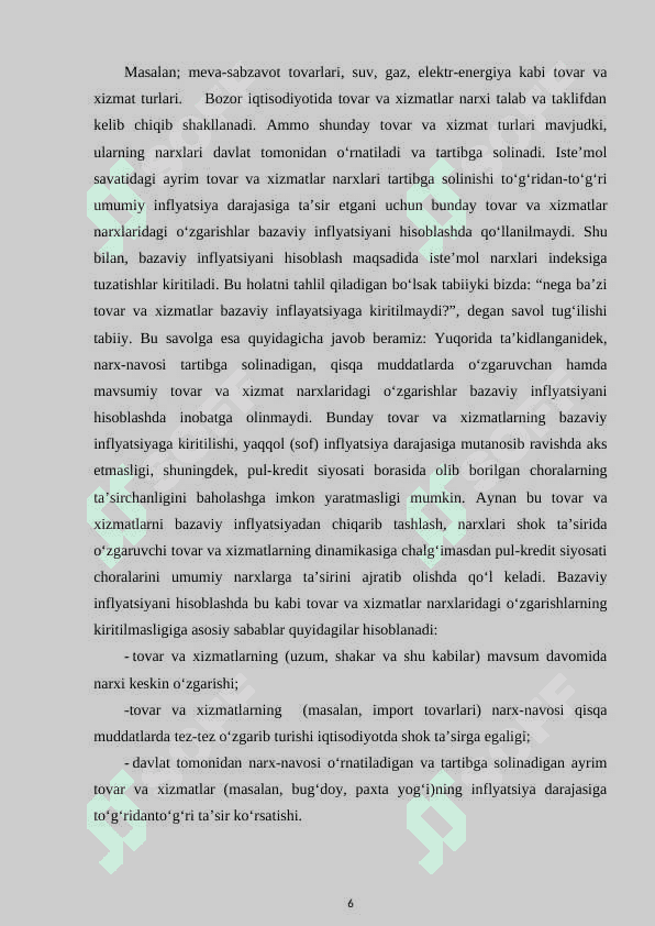 Davlatning kredit-pul siyosati, uning dastaklari va amalga oshirish vositalari 6