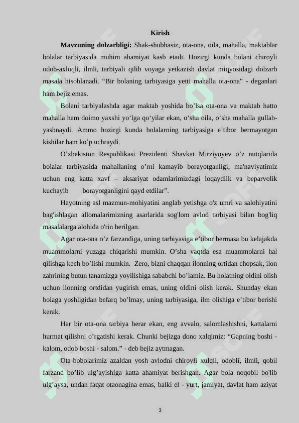 Ota ona va farzadlar o’rtasidagi nizolarning ijtimoiy va psixologik xususiyatlari 3