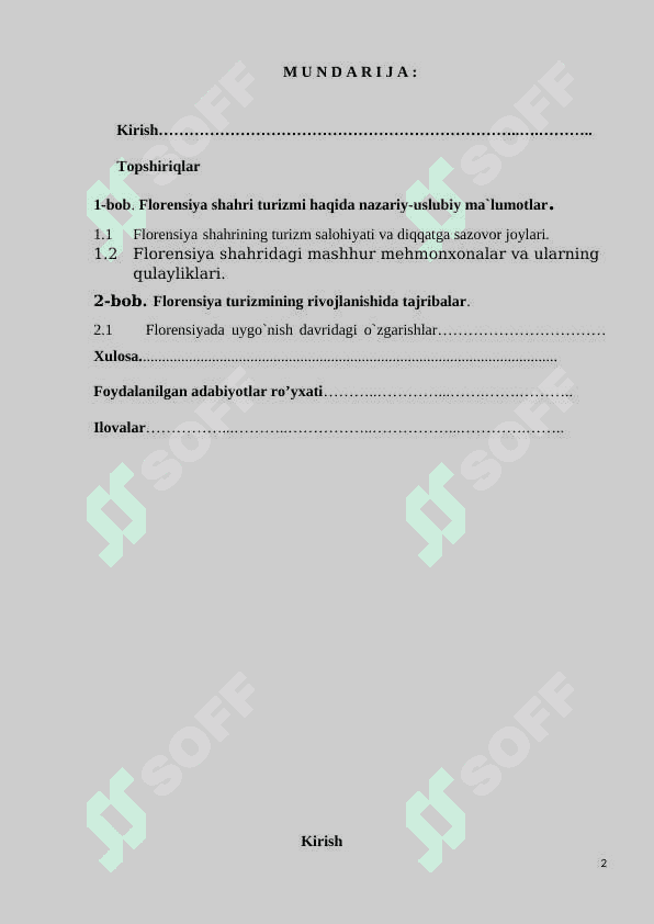 Marketing hisobot 2