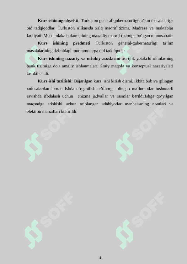 Turkiston general-gubernatorligi ta’lim masalalarining tizimidagi muommolarga oid tadqiqotlar 4