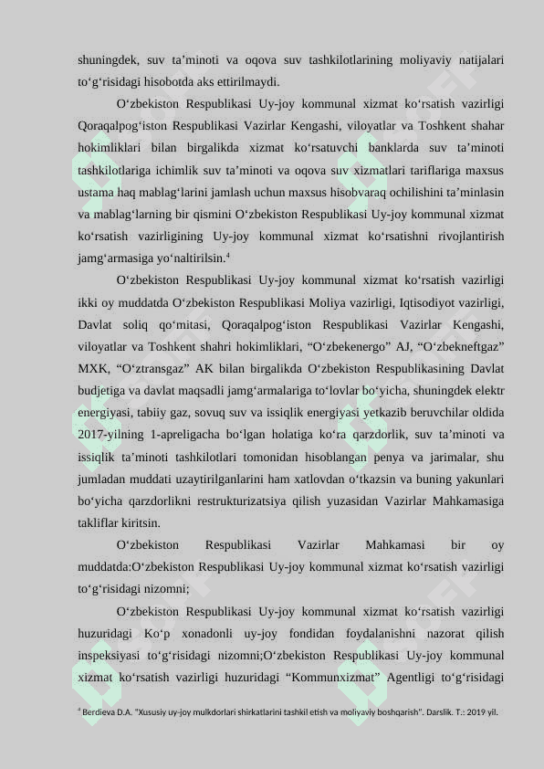 Oʼzbekiston Respublikasi Uy-joy kommunal xizmat koʼrsatish vazirligi 6