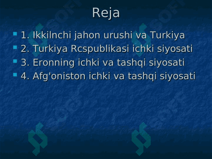 1918-1939yillarda Eron Afg'oniston 2