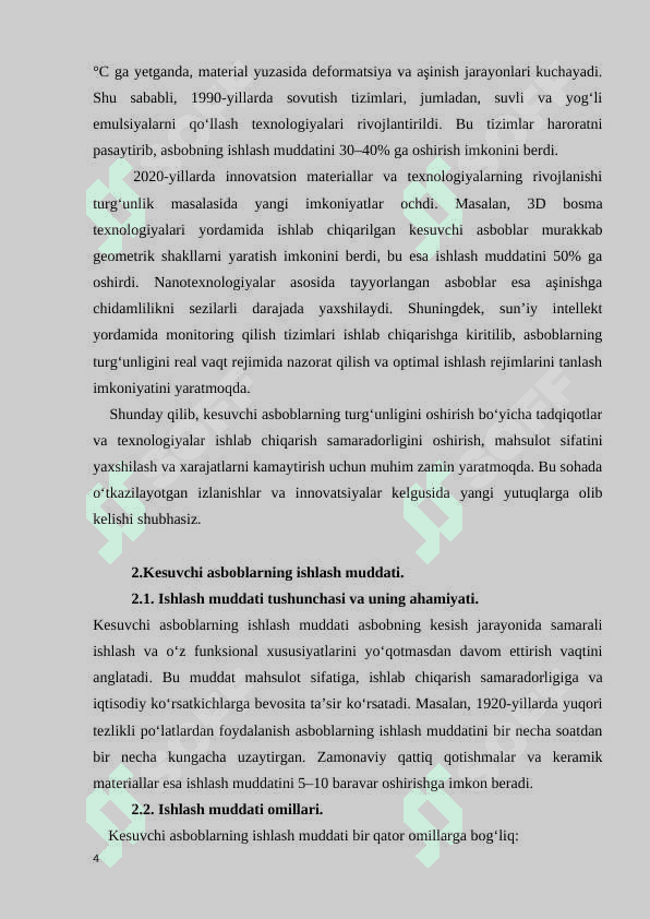 Kesuvchi asboblarning turgʻunligi 4