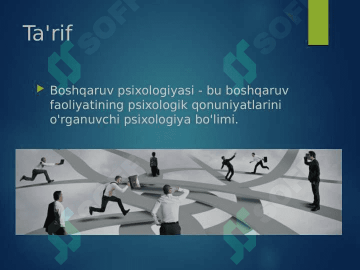 Boshqaruv psixologiyasining rivojlanish tarixi 3