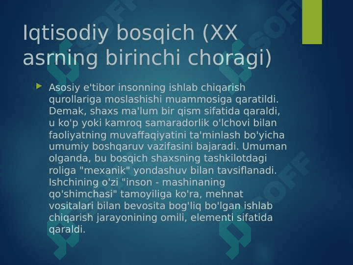 Boshqaruv psixologiyasining rivojlanish tarixi 4