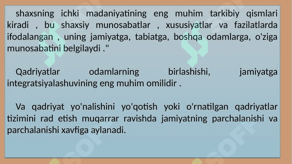 Butunjahon sivilizatsiyasida pedagogik aksiologiyaning tutgan o'rni 4