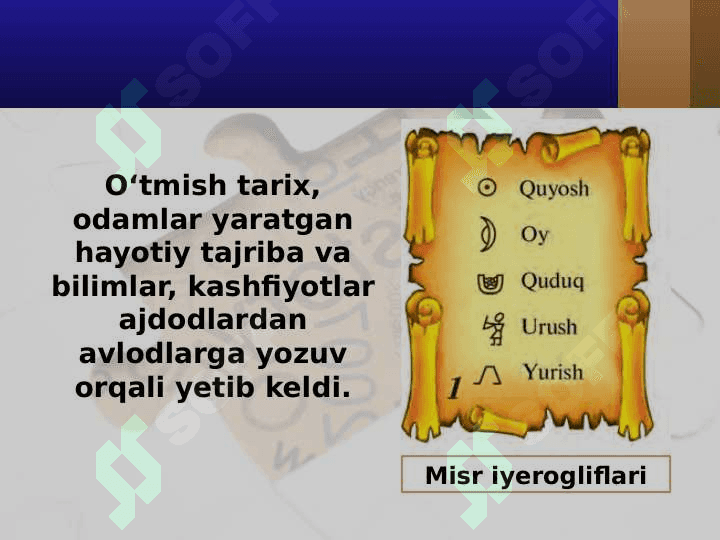 Eng qadimgi yozuv 3