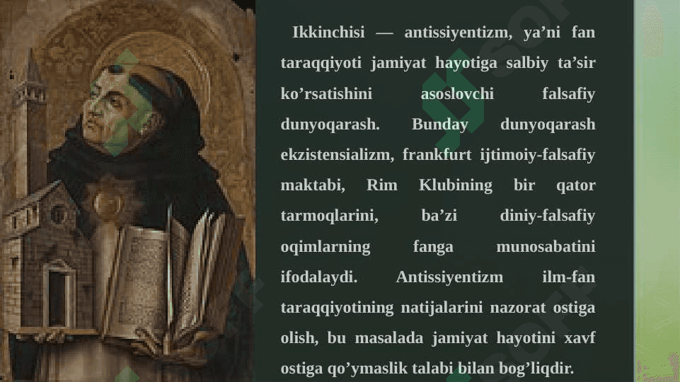 HOZIRGI ZAMON   FALSAFASI  VA UNING ASOSIY  OQIMLARI 6