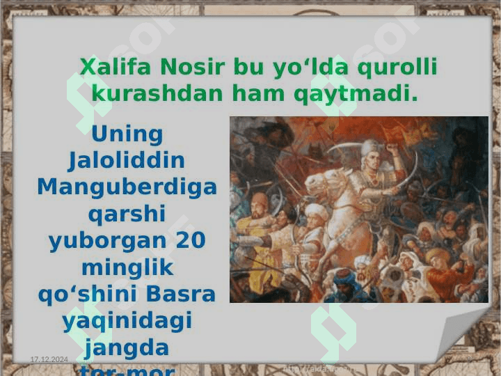 Jaloliddin Mohir sarkarda 8