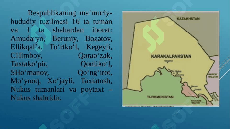 Mustaqillik yillarida qoraqalpog’iston respublikasi 4