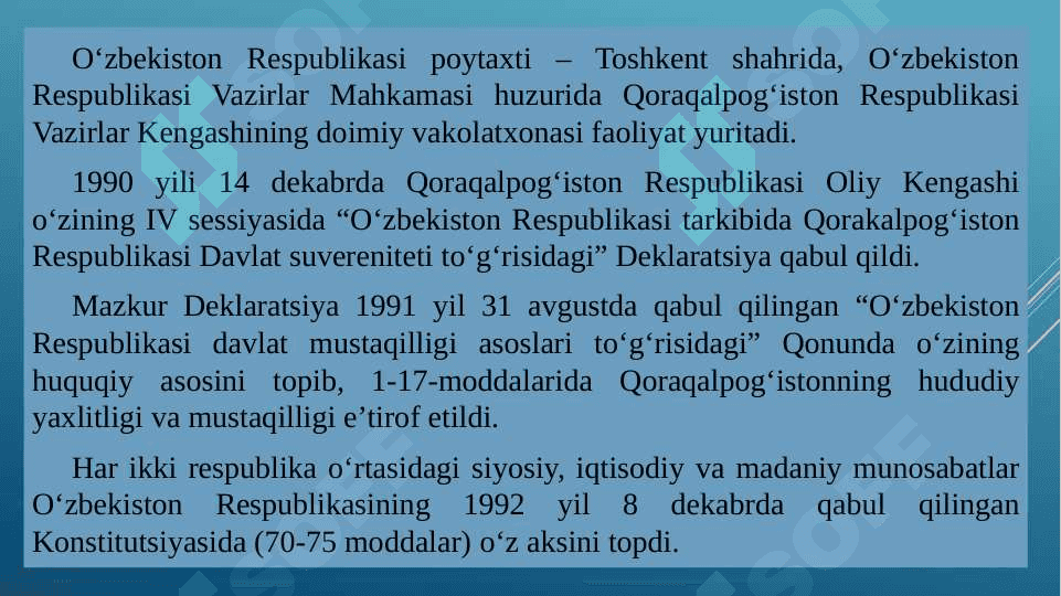 Mustaqillik yillarida qoraqalpog’iston respublikasi 8