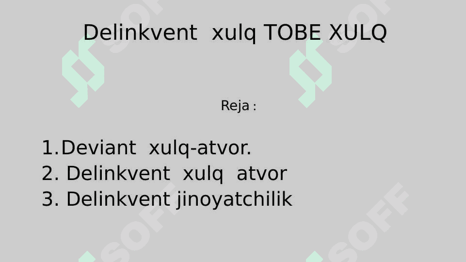Delinkvent  xulq TOBE XULQ 2