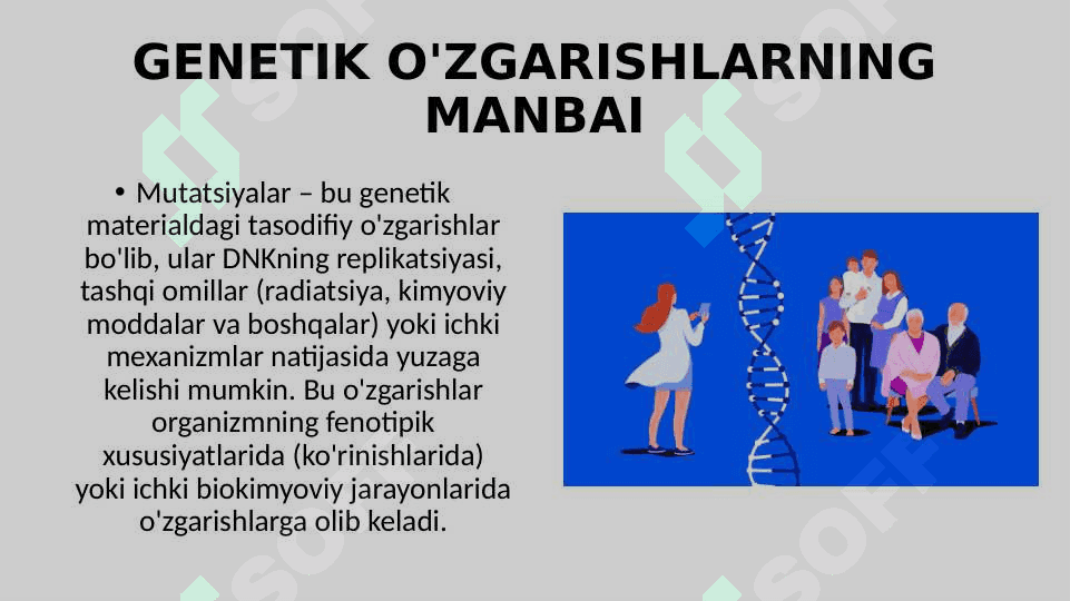 GEN MUTATSIYALARINING EVOLUTSION AHAMIYATI 2