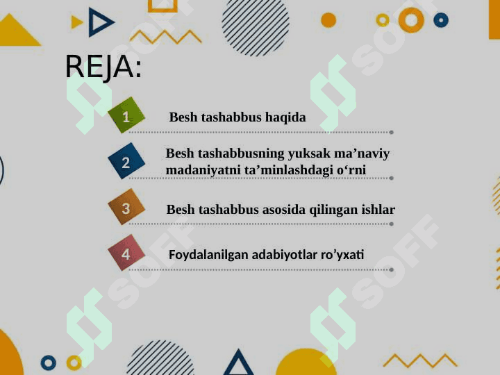 Besh tashabbus va uning  yuksak ma’naviy madaniyatni  ta’minlashdagi o‘rni 2