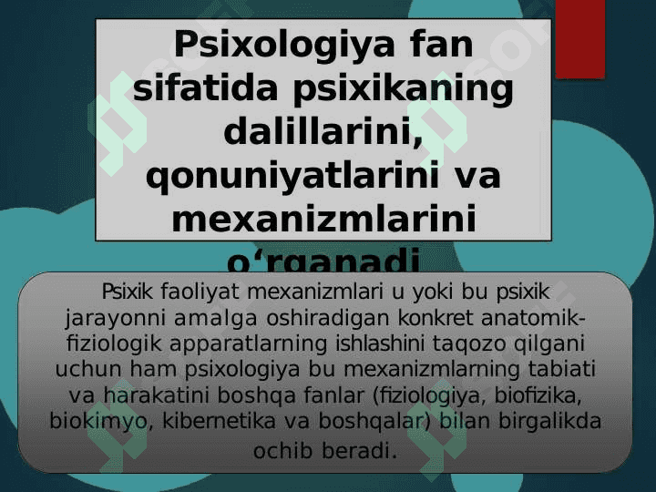 Psixologiya fanining predmeti 4