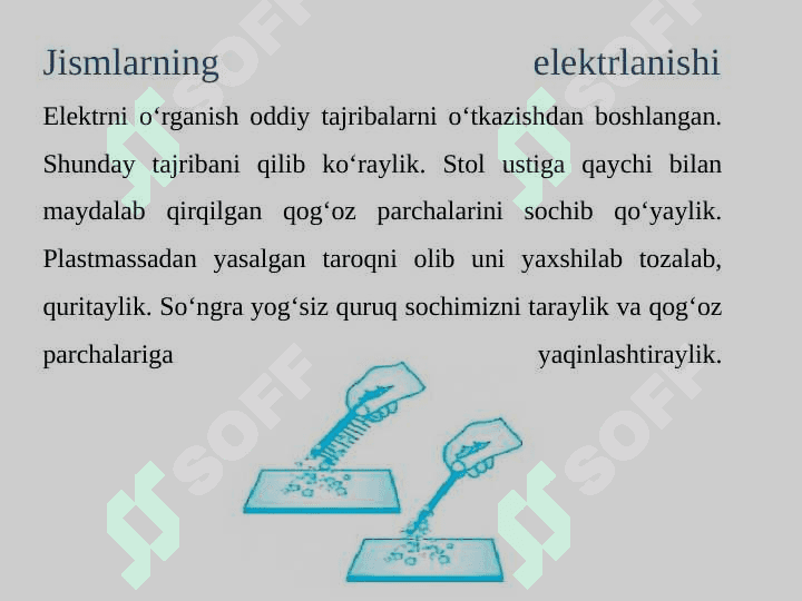 Elektr toki haqda dastlabki tushuncha. 4
