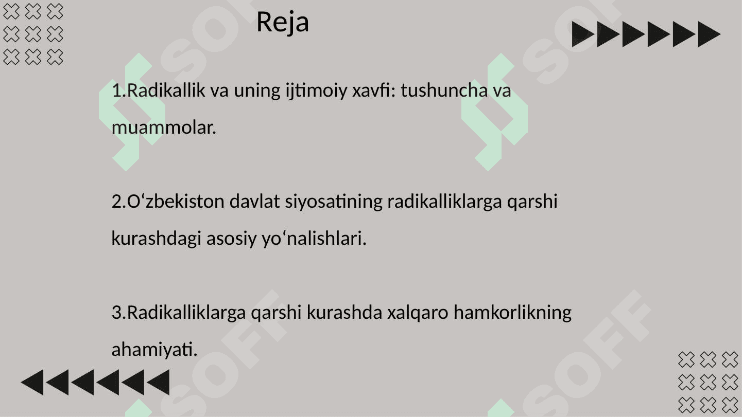 O`zbekiston Davlat siyosatida radikalliklarga qarshi kurashning yo`nalishlari 2