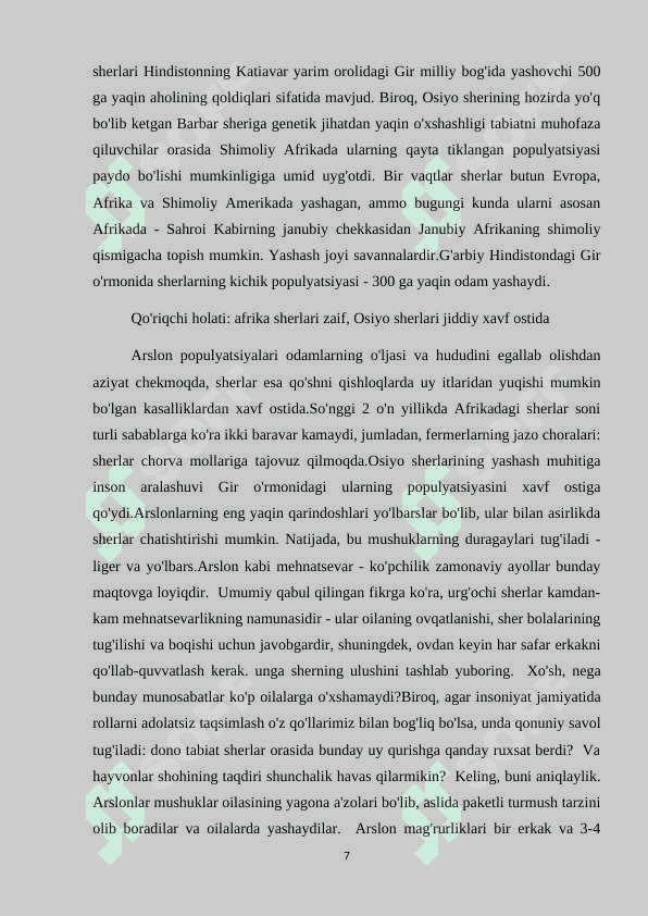 MUSHUKSIMONLAR OILASI MUHIM VAKILLARI TARQALISHI, EKOLOGIYASI 7