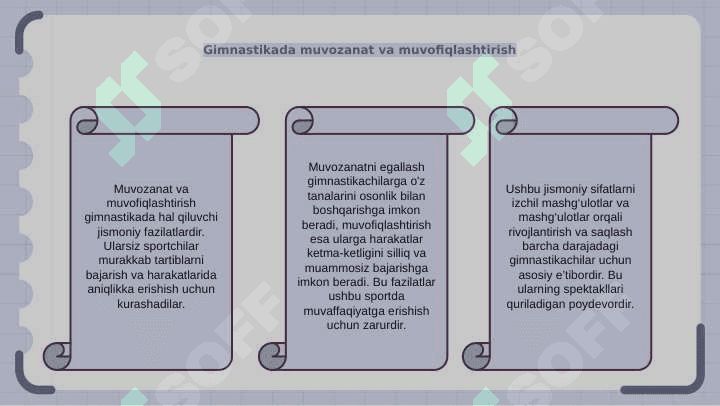 Gimnastikada  jismoniy  sifatlarning ahamiyatlari. 6