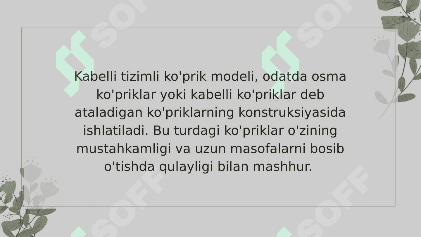 MAVZU:Ko'prik dizayni hisob-kitoblari 3