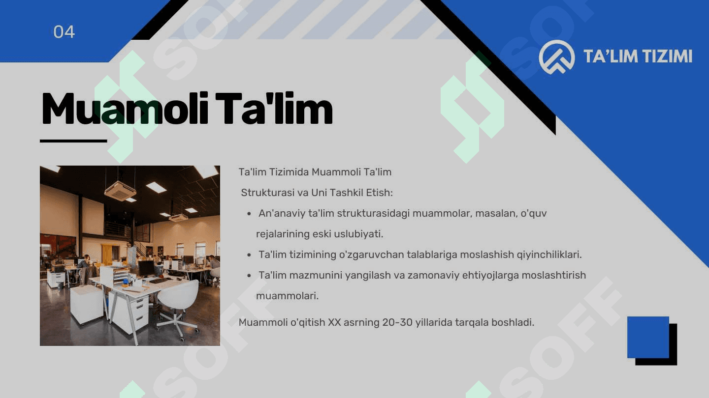 Ta'lim tizimida muammoli ta'lim 4