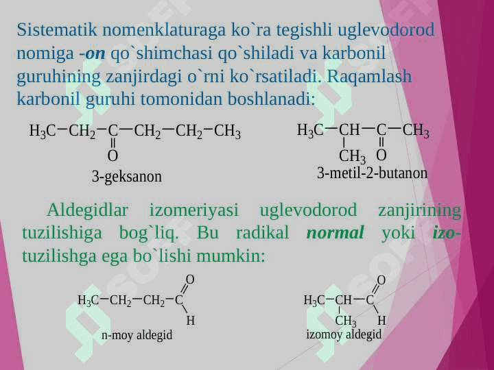 Karbonil birikmalar 7