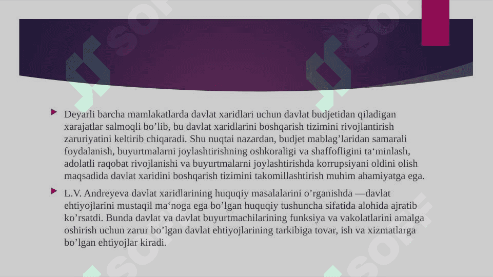 Davlat xaridlarining mohiyati 7