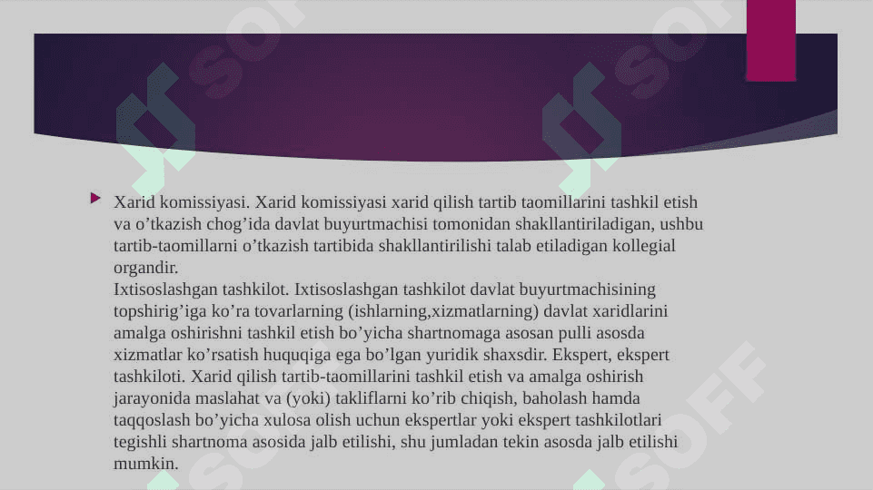 Davlat xaridlarining mohiyati 8