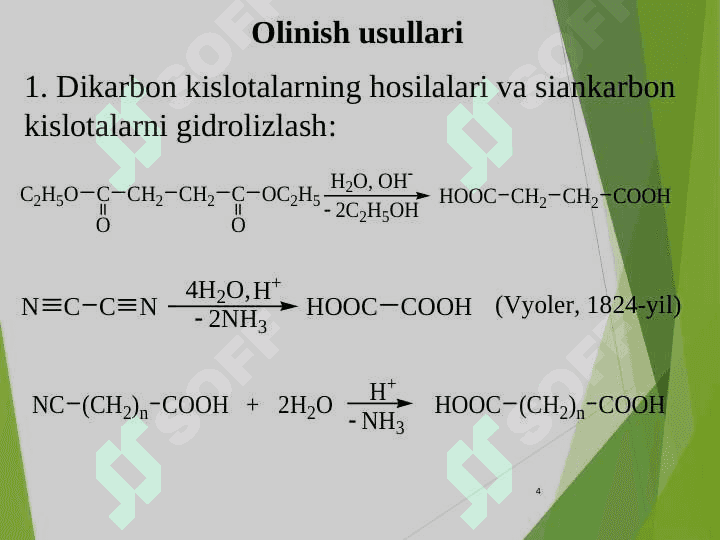 Dikarbon kislotalar 4