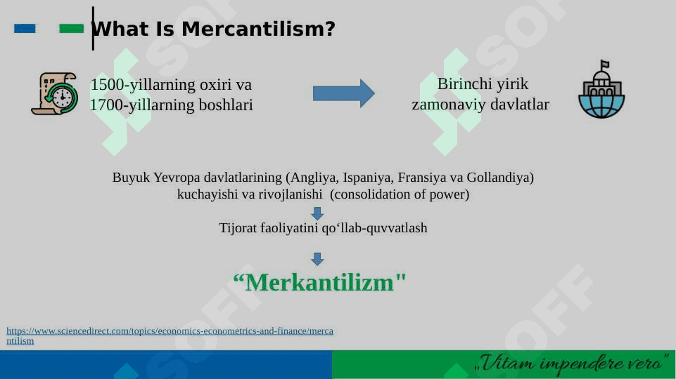 Merkantilizm.  Angliya va Fransiyada klassik maktabning shakllanishi 5