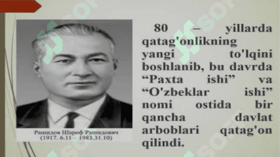 MUSTAQILLIKKA ERISHISH ARAFASIDA O’ZBEKISTONDAGI IJTIMOIY-SIYOSIY JARAYONLAR 3