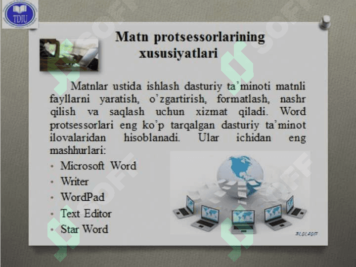 ZAMONAVIY  MATN  REDAKTORLARI 2