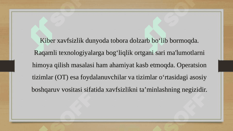 Operatsion tizimlarda kiber xavfsizlik siyosati 3