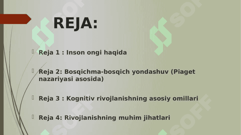 Inson ongining ontogenetik taraqqiyoti 2