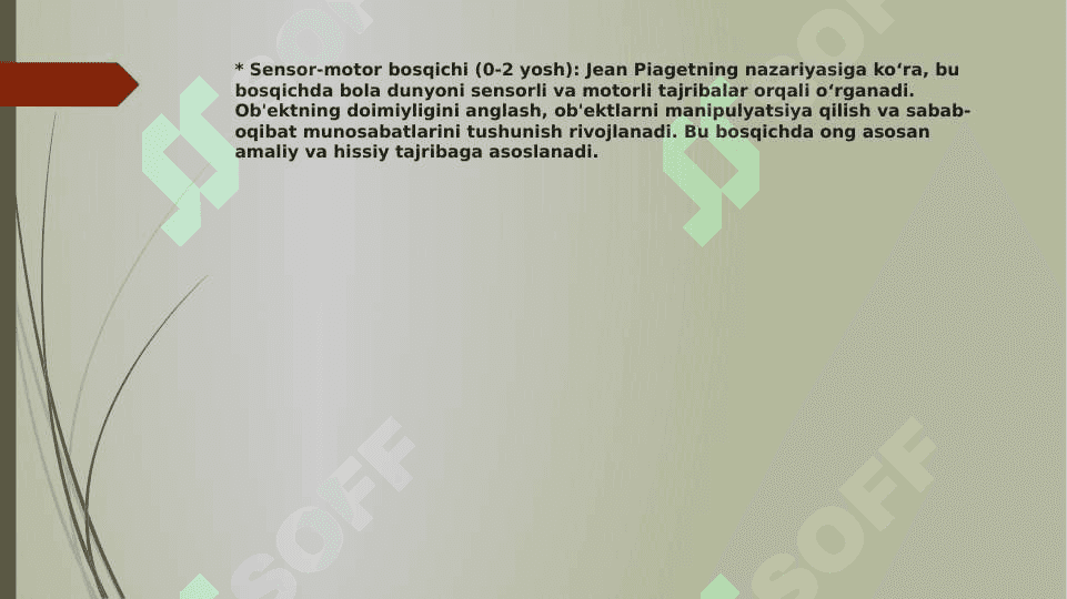 Inson ongining ontogenetik taraqqiyoti 5