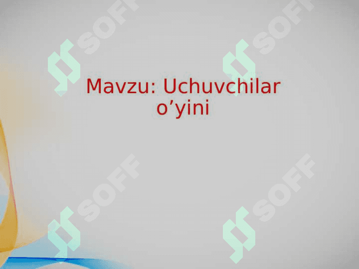 Samolyot o'yini 2
