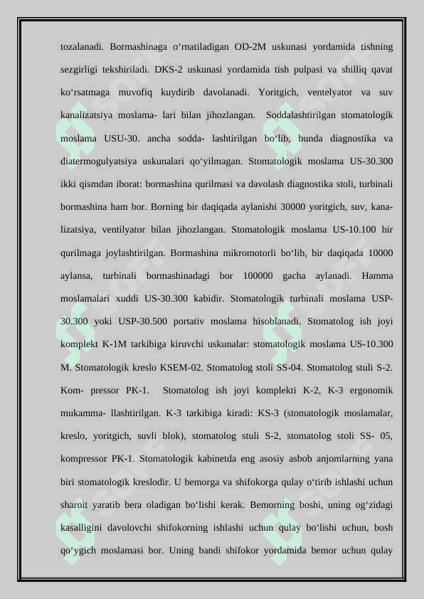 stomatologiya xonasining jihozlanishi 6