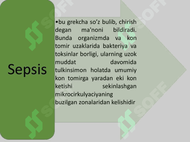 Chilla davri infekstiyalari.  Akusherlik peritoniti. 3