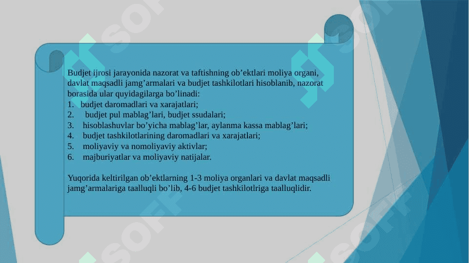 Byudjet nazoratini tashkil etish 5