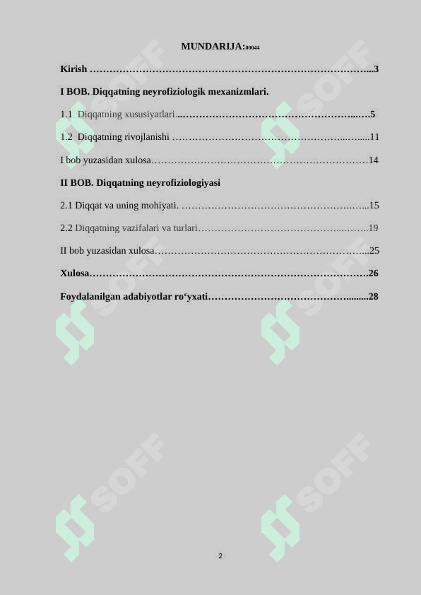 Diqqatning  psixologik nazariyalari 2