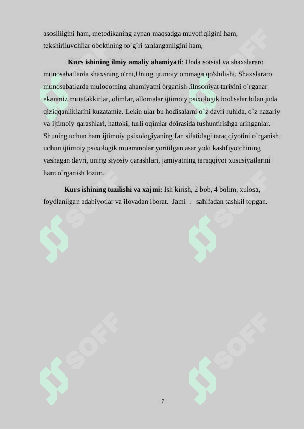 Diniy aloqalarning sotsial psixologiyada organilishi 7
