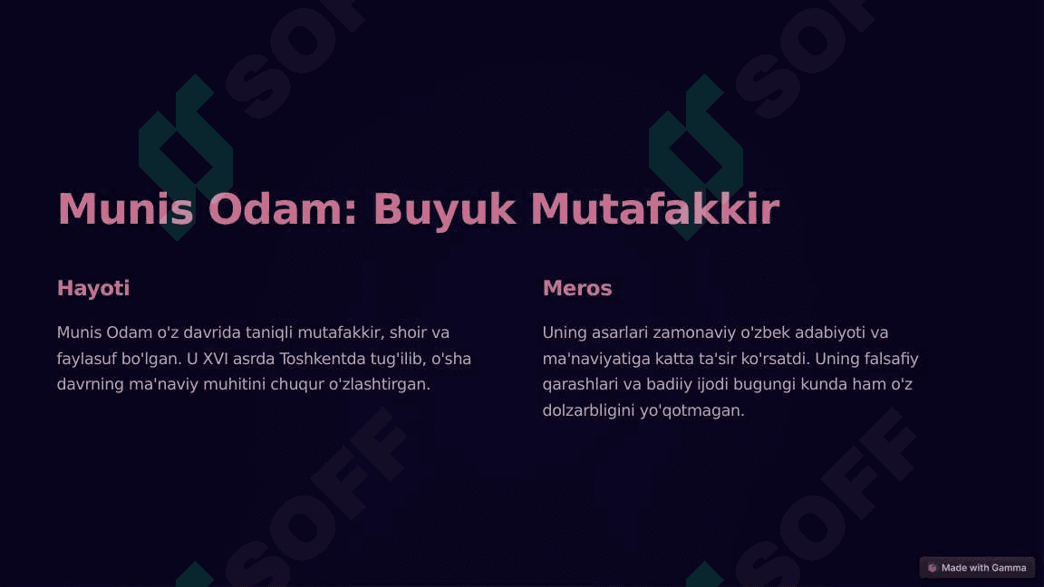 Mirmuhsin: Hayoti va Ijodi 2