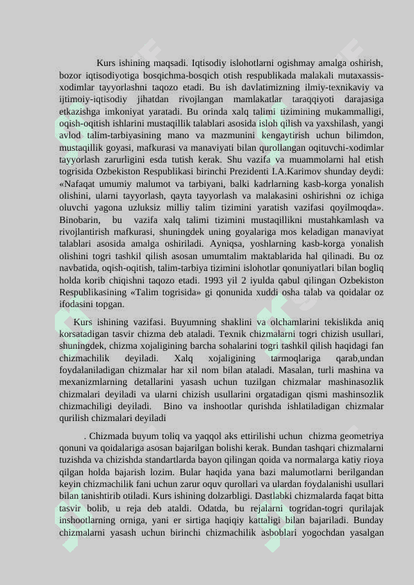 O`quvchilarning aksonometrik proekciya va texnik rasm bajarishga o`rgatish metodikasi 3
