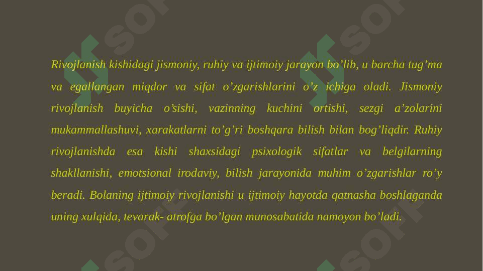 bola shaxsini rivojlanish omillari 3