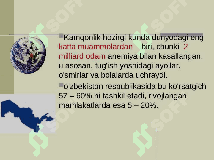 Bolalarda tanqislik anemiyalari 2